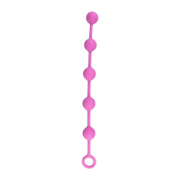 Soft anal beads