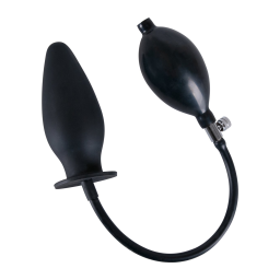 Inflatable butt plug