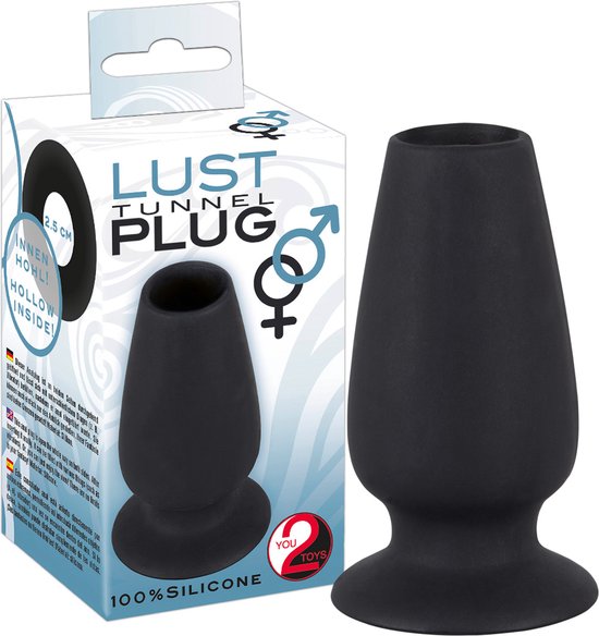 Tunnel butt plug