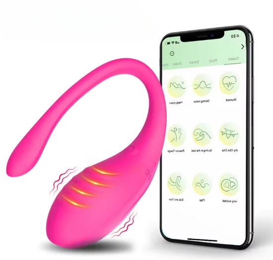 Flat clitoral vibrator