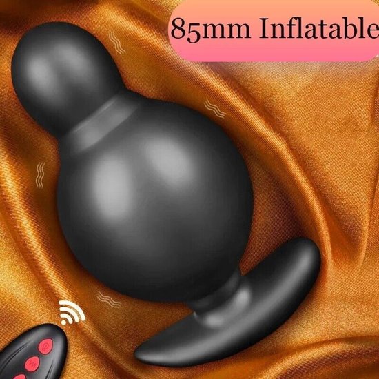 Inflatable G-spot vibrator