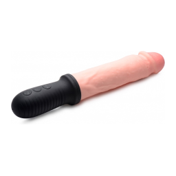 Thrusting G-spot vibrator